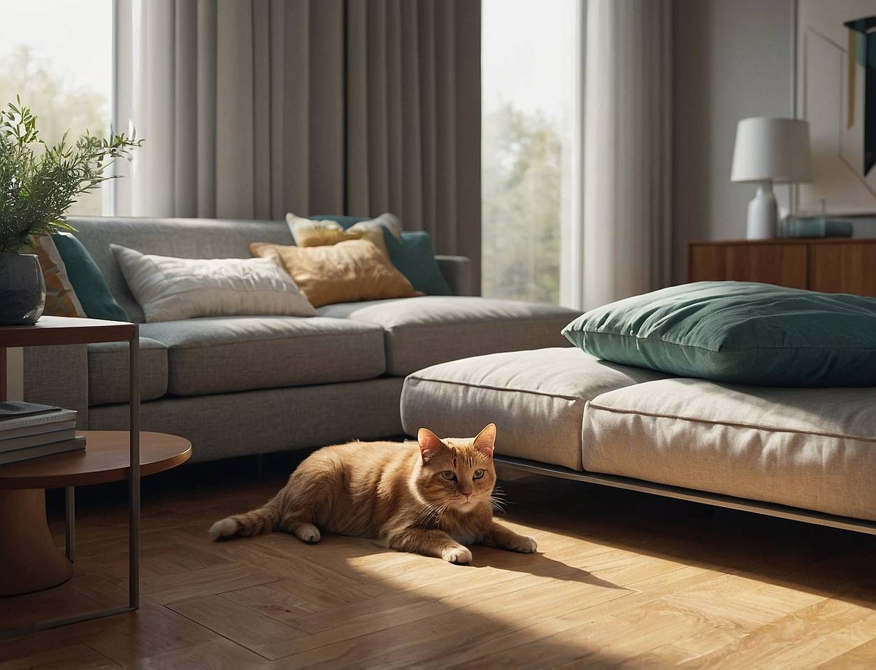 Creating Serenity for Furry Companions: Designing calming spaces for pets